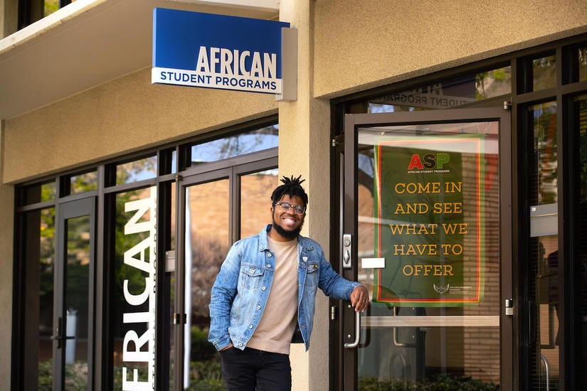 Jamal Myrick, African Student Programs director. (UCR/Stan Lim)